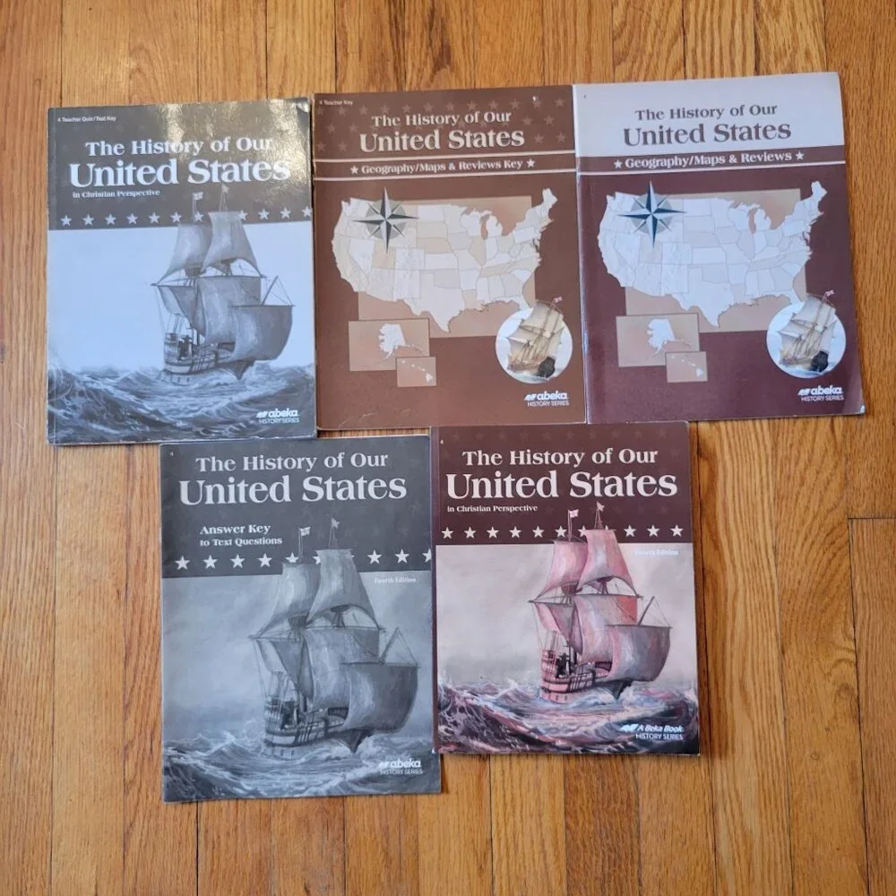 Abeka Health Science History Grade 4 Work Text Answer Test Key Book Lot Home Sch